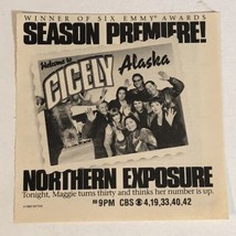 Northern Exposure Vintage Tv Guide Print Ad Rob Morrow Barry Corbin TPA15 - £4.64 GBP