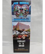 2025 Polar Vortex Be Mine Number 9 Promotional Bookmark 6&quot; X 2&quot; Lisle IL - €8,34 EUR