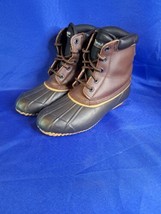 THINSULATE TRADER BAY MENS SIZE 8 BOOTS Steel Shank Leather Uppers - $23.38