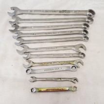 Lot of 11 Assorted Open-End, Combination &amp; Double Box Wrench LOT 443 - £135.76 GBP