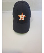 Houston Astros Team MLB Navy Embroidered Fitted Hat Youth Size - £13.22 GBP