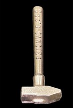 Vintage Toffee Hammer See’s Candies Miniature Candy Hammer Advertising Silver image 5
