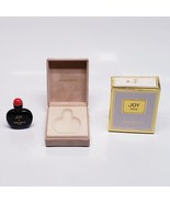 Empty Perfume Bottle Joy De Jean Patou Parfum Bottle w Box .23oz - $347.56 MXN