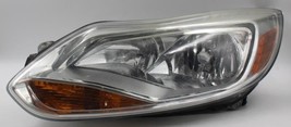 Left Driver Headlight Halogen Aluminum Trim S Model 2012-2014 FORD FOCUS #4384 - £84.97 GBP