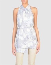 Maison Margiela MM6 Top Wrap Halter Mini Dress Floral Print NWT 42 - £64.05 GBP