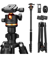 K&amp;F Concept 75.6 Inch/192Cm Camera Tripod, Heavy Duty Dslr Tripods With ... - $106.92 CAD