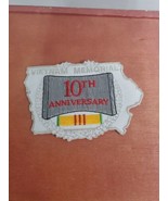 Vietnam Memorial 10th Anniversery 4x3 iron on patch. - £11.40 GBP
