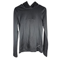 Under Armour Women&#39;s Activewear Shirt Long Sleeve Black Thumb Holes Size Sm - $22.99