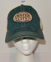 Apalachicola Oyster City Brewing Company Adjustable Snapback Hat Cap Tan... - $14.80