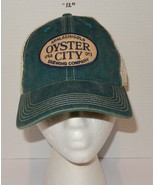 Apalachicola Oyster City Brewing Company Adjustable Snapback Hat Cap Tan... - $270.31 MXN