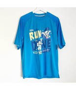 NWT Disneyland 2024 Run Disney T-shirt 10k Donald &amp; Daisy Blue Large - £19.41 GBP