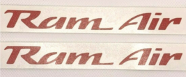 Ram Air Overlay Decal Set For 1993-2003 Pontiac Firebird and Trans AM Models - £11.95 GBP