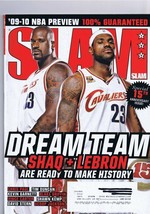 ORIGINAL Vintage December 2009 Slam Magazine Lebron James Shaquille O&#39;Neal - £39.56 GBP