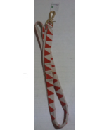 Good2Go Geometric Triangle Dog Leash in Red and Cream, 6&#39; / 1 Size Fit All - $23.75