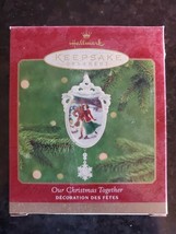 Hallmark Keepsake Ornament - Porcelain - Our Christmas Together - 2000 With Box - £9.86 GBP