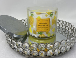 Bath &amp; Body Works Pineapple Passionfruit Scented 3 Wick Candle - £23.48 GBP