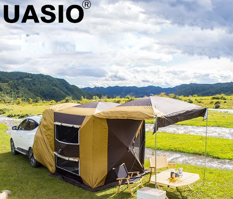 1.8×1.8M SUV Tent Trunk Sunshade Rainproof SUV Outdoor Self-driving Tour - £293.15 GBP+