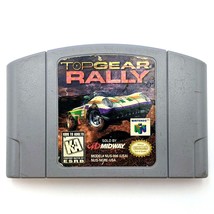 Top Gear Rally Nintendo N64 Racing Video Game Midway 1997 Tested Works - £6.25 GBP