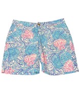 Lilly Pulitzer Womens Printed Shorts Size 14 Seashell Design Cotton Blen... - $799.61 MXN