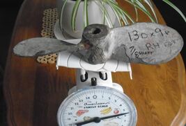 Antique Solid Bronze 2 Blade Keyed Boat Propeller  13D x 9P x 7/8&quot; SHAFT - €190,93 EUR