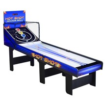 8-ft Arcade Roll Ball Table with LED Scorer Space Saving Folding Design Storage - £542.70 GBP