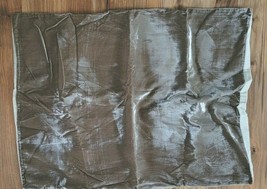 Pottery Barn Gigi Velvet Standard Pillow Sham Mink Nwot #P322 - £25.81 GBP