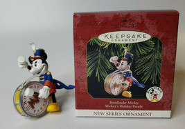 1997 Disney Hallmark Bandleader Mickey Mouse Holiday Parade Ornament  U119 4022 - £10.38 GBP