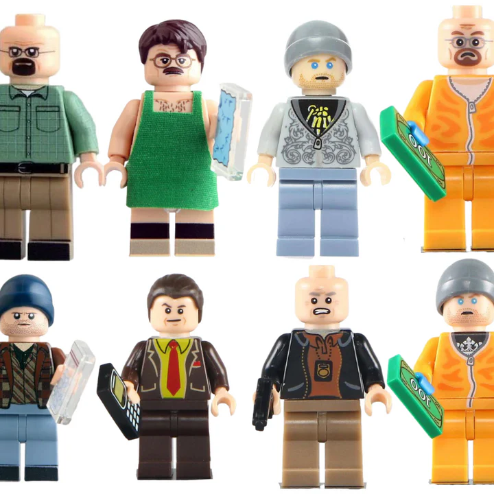 Breaking Bad Custom Minifigure Set - $45.99