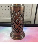 Pier 1 One Reed Diffuser Vase/Accent (Brass Tone, 7”) - $14.85