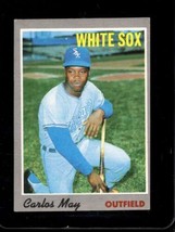 1970 Topps #18 Carlos May Vg+ White Sox *X75206 - £0.76 GBP