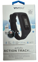 Vivitar Activity Action Tracker Lcd Display App Compatible w/ Android &amp; I Os - £14.73 GBP
