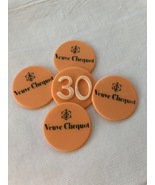 Veuve Clicquot theme fondant cupcake toppers or Party favors - £31.46 GBP+