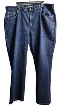 Lauren Jeans Co. Womens Size 22W Jean Ralph Pants Casual Relaxed Blue Used - £16.81 GBP