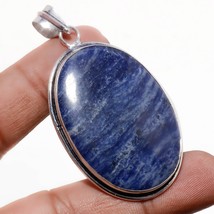 Sodalite Gemstone Handmade Fashion Ethnic Gifted Pendant Jewelry 2.60&quot; SA 669 - £4.14 GBP