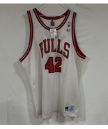 Chicago Bulls Elton Brand NBA Champion Jersey Size 52 XXL Autographed Bu... - £127.52 GBP
