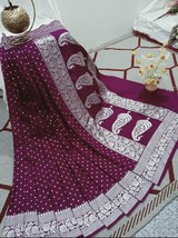 Banarasi Saree, Katan Silk, Wedding Bridal Wear, Gift for Her, Indian Ethnic Dre - £73.37 GBP