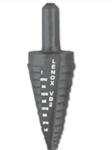 LENOX Step Drill Bit, 1/2-Inch to 1-Inch with 3/8-Inch Shank (30882VB2) - £34.22 GBP