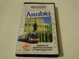 Train VHS    Arabia   World&#39;s Greatest Train Rides     1997 - £7.52 GBP