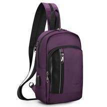  multi functional women s mini bag backpacks water resistant headphone men s chest bags thumb200