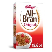 Kellogg s All Bran Breakfast Cereal, 8 Vitamins and Minerals, High Fiber... - $32.67