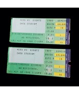 NY Mets Vs SF Giants May 30, 1986 Ticket Stubs Lot of (2) George Foster ... - £37.18 GBP
