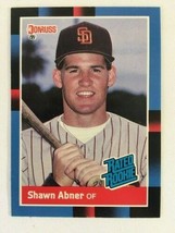 1988 Donruss Shawn Abner RC Rookie San Diego Padres No. 33 - £1.37 GBP