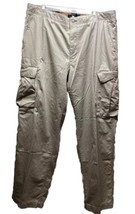 Tommy Hilfiger Cargo Pants Vintage 00s Y2K Mens 38x32 Khaki Straight Fit NOS - £23.56 GBP