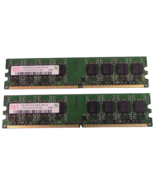 2 - Hynix 1 GB RAM 2Rx8, PC2-4200U-444-12, HYMP512U64CP8-C4 AB-C Desktop... - £17.52 GBP