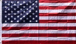 LARGE AMERICAN FLAG 10&#39;X15&#39; 10 X 15 USA NYLON HUGE F549 U.S.A. FLAGS US ... - £137.66 GBP