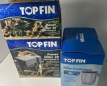 Top Fin Power Filter 20 For Aquariums Up To 20 Gallons Extra Filters - £10.78 GBP