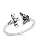 Butterfly bee sterling silver ring - $19.01 CAD
