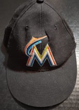 Florida Miami Marlins Youth Black Hat BaseBall Cap Team MLB Strapback OC Sports - £7.71 GBP