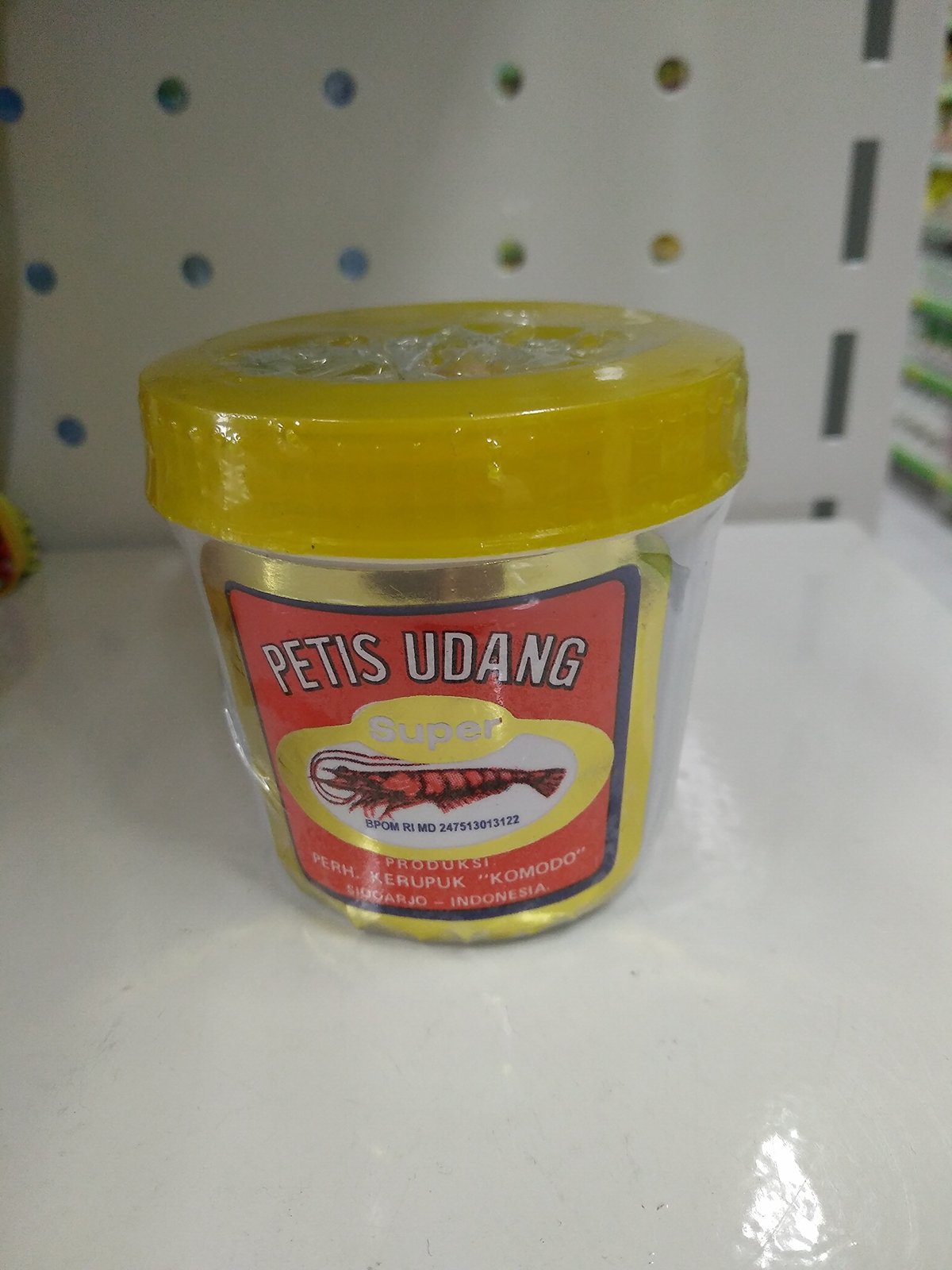 Komodo Petis Udang Super Shrimp Paste, 90 Gram - $27.03