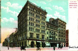 Vintage Postcard 1900s UDB Metropolitan Opera House New York NYC Street View - £3.29 GBP